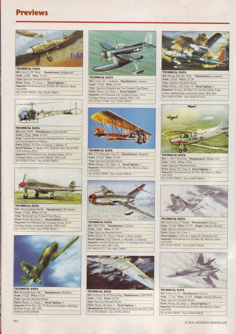 Scale Aviation Modeller International 1996-05